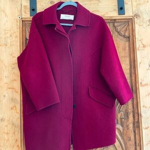Zara Women’s Small Burgundy coat